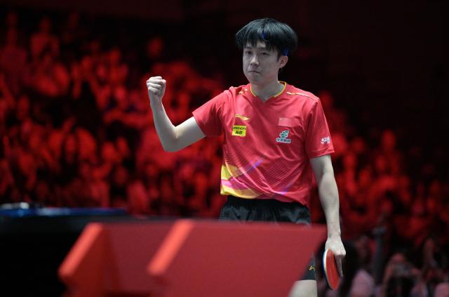 半岛体育APP-新加坡大满贯王楚钦成功“复仇” 蒯曼挑落卫冕冠军